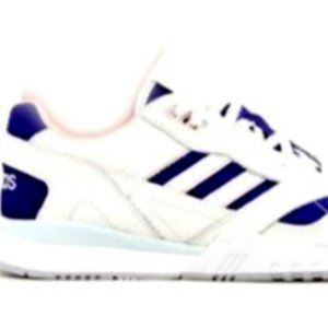 New Rare & Unique Adidas Originals Blue & White Athletic Shoes